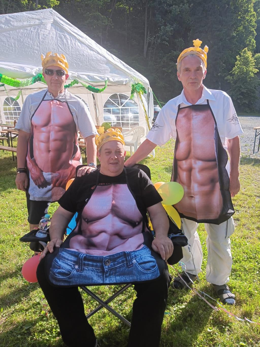 Geburtstagsfeier Gerd Mike Torsten